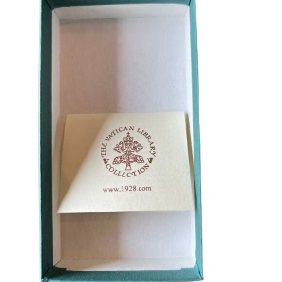 NWT Limited Edition Vatican Library Collection Lapis Lazuli Rosary Bracelet - Picture 3 of 5